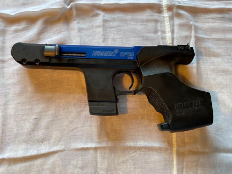 VENDIDA

Vendo pistola Hammerli SP20 en calibre 22. Perfecta para tiro deportivo y entrenamiento. Pistola 02