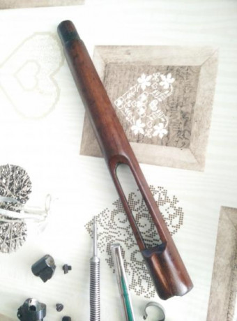 Vendo toda las partes no fundamentales de Mauser 98 fabricado en 1910.
Se trata del modelo Uruguayo de 51