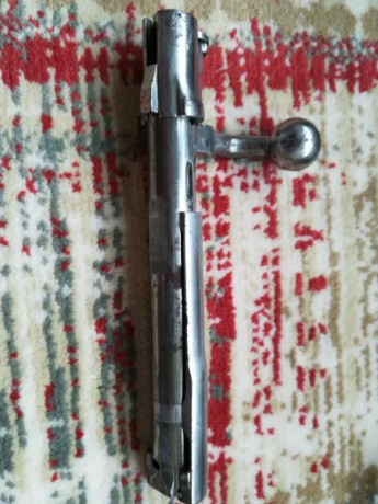 Vendo la siguiente arma:

TERCEROLA de Caballería Mauser Modelo 1893 7x57 mm

Datos:
    1.- Fabricación 32