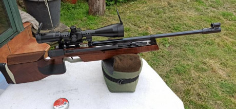Buenas.
Acabo de adquirir este rifle y estoy buscando una bocacha económica para proteger la corona del 40