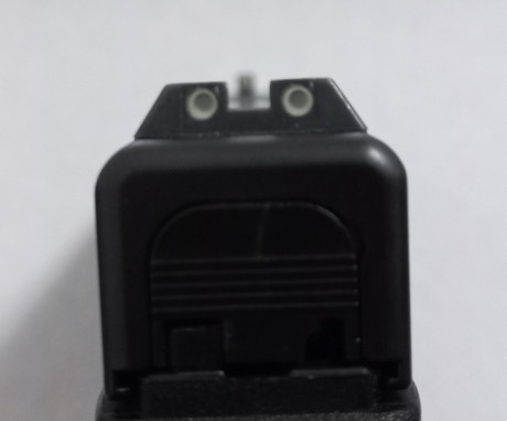     ***Vendidas, gracias a todos por el interés***   
Vendo miras de tritium originales para Glock, validas 00