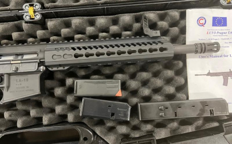 En venta Luvo LA15 Commando de 12,5" en 9prb, fabricado por CZ. 

VENDIDO 01
