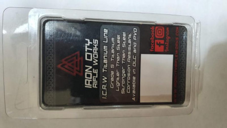 Percutor de titanio €20 para pistolas 1911 para calibres .45acp, .40S&W y .38 super auto. Estado nuevo 01