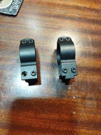 Anillas especiales para breno y cz de 30 mm
Son para poner fijas 02