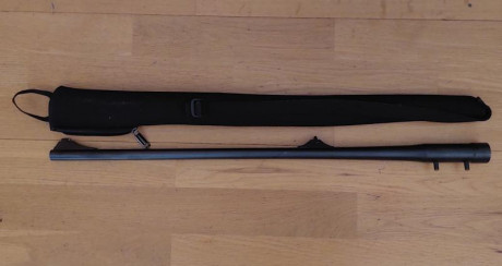 Hola, vendo cañón MAUSER M03, calibre 338 Win Mag. Muy muy pocos tiros, con funda de Neopreno. Con cabezal 00