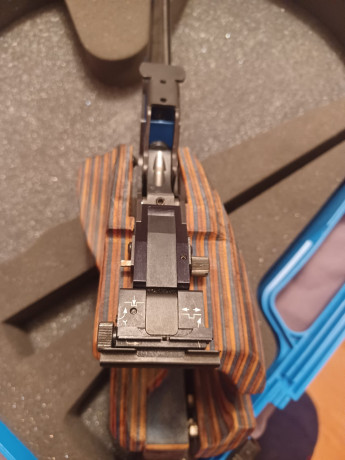 Vendo pistola de libre con disparador electrónico. 
Está en Zaragoza para ver y probar.
650€. Portes por 01