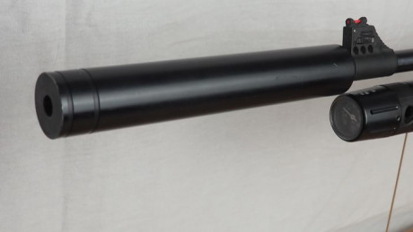 Carabian hatsan, en calibre 5.5, muy bueno, excelente, con 3 miras telescópicas de largo alcance, con 00