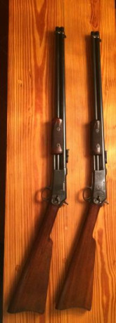 - RIFLE DE LA MARCA COLT MODELO LIGHTNING (RELÁMPAGO) DE TROMBÓN. 
- CALIBRE 44-40.
- EN PERFECTO ESTADO 140
