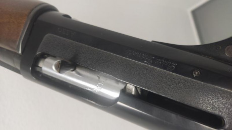 Vendo Escopeta Semiautomática Franchi Modelo Asso calibre 12. Precio 150€ más portes si hubiera que enviar. 02