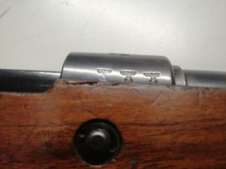 Sin ninguna duda, como coleccionista del Kar 98, el Rolls-Royce de los mismos. Va marcado MAUSER-WERKE 40