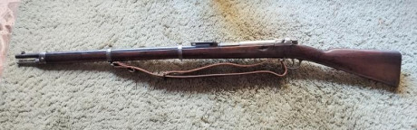 Vendo MAUSER modelo 1871/84 CALIBRE 11mm. MAUSER.
 Todas las piezas con la misma numeración. 
Cañon en 00