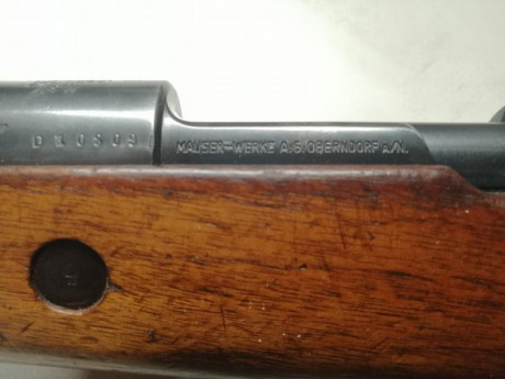 Sin ninguna duda, como coleccionista del Kar 98, el Rolls-Royce de los mismos. Va marcado MAUSER-WERKE 70