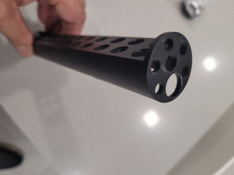 para uso en lehysi clasic con cañón de 250mm y extensión moderador
75e envío por correo certificado incluido 00