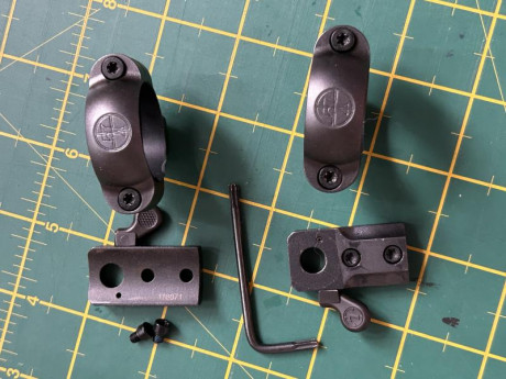 Vendo monturas  y bases Leupold Quick Release para tubo de 30 mm y son para FN semiautomatico y compatibles, 00