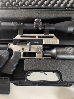 Hola vendo fx impact mk2 completamente nueva con dos calibres 5.5 y 6.35 consiste respectivos cargadores 00