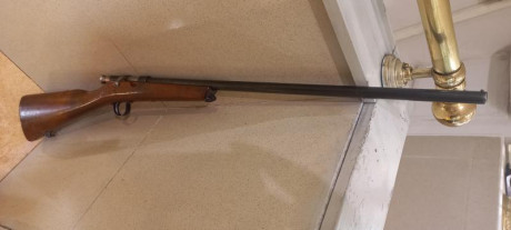 Carabina de los años 60/70 creo.
Guiada en la licencia  AE
precio 275 contacto por privado 02