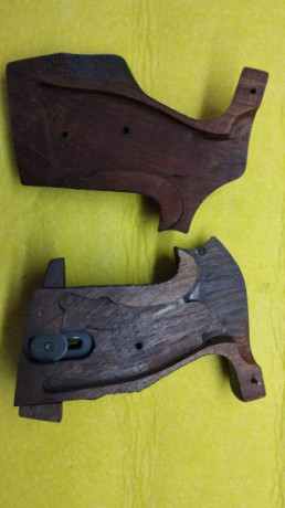 Vendo cachas anatómicas para revolver Smith&Wesson square butts talla M en perfecto estado, válida 00