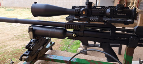 Se vende pcp fx maverik Sniper, comprada en febrero y guardada también en febrero en el armario esta nueva 01
