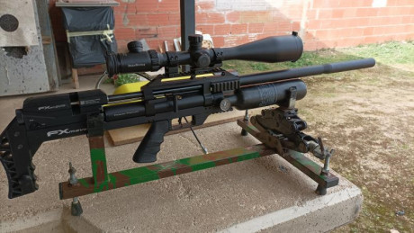Se vende pcp fx maverik Sniper, comprada en febrero y guardada también en febrero en el armario esta nueva 11