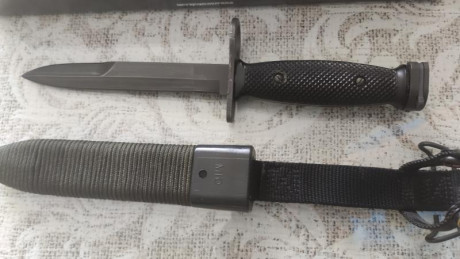 Hola. Estoy buscando una bayoneta M9 Marto Phrobis o replica de calidad, que esté en buen estado y sea 72
