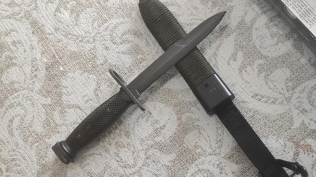 Hola. Estoy buscando una bayoneta M9 Marto Phrobis o replica de calidad, que esté en buen estado y sea 70