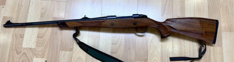Vendo Sako Bavarian en calibre 7x64 con monturas Apel completas, el rifle guiado en enero está totalmente 01