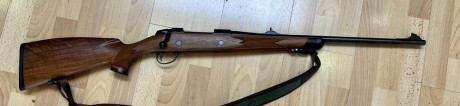 Vendo Sako Bavarian en calibre 7x64 con monturas Apel completas, el rifle guiado en enero está totalmente 00