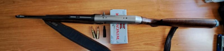 Se vende rifle Browning semiautomático  calibre 300WSM en 1.100€. Está en muy buenas condiciones y muy 00