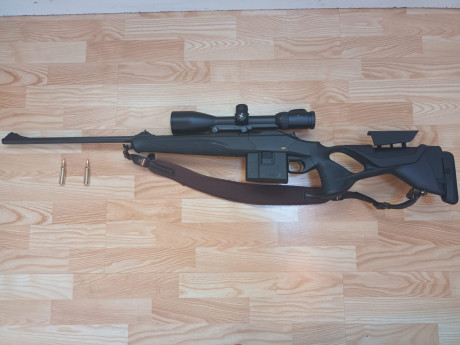 Vendo Blaser Ultimate X en un estado excelente, comprado en noviembre y con aproximadamente 100 tiros, 02