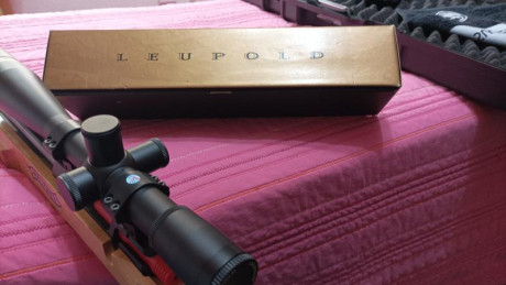 Se vende visor leupold competition 45x45 series 2 dueño está muy cuidado ,regalo parasol , caja original 01