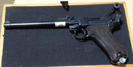 Vendo Luger de Artillería, primera guerra mundial
PRECIO 3.900 EUROS
NUEVO PRECIO 2.900 EUROS siguiendo 01