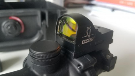 Buenas tardes, pongo a la venta un Trijicon ACOG TA01NSN con su correspondiente red dot en montura LaRue 00