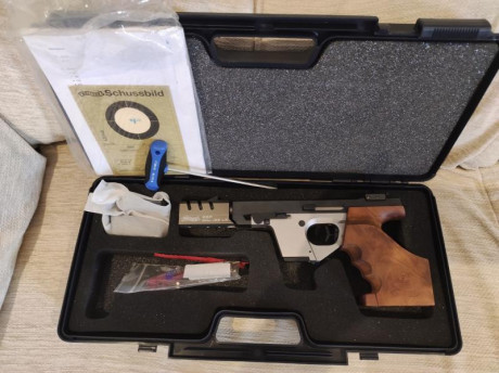 Saludos
Pongo a la venta, por retirada, Walther GSP Expert calibre 22 Lr con carro del 32 (no Expert) 00