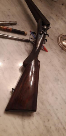 Se vende paralela de martillos Víctor Sarasqueta en perfecto estado, escopeta de 1926.
La escopeta esta 02
