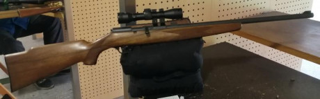 Otro cachivache a la venta, esta vez una Beretta Olimpia del 22lr, cañón pesado, funciona bien, disparador 02