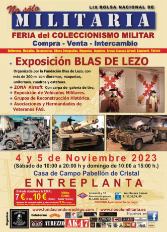 Este Próximo sábado 4 y domingo 5 de noviembre se celebrará en el pabellón de Cristal del recinto ferial 00
