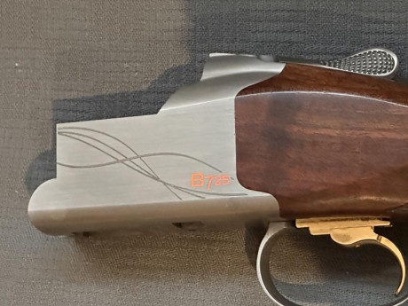 Vendo escopeta superpuesta Browning B725 Sporter, del calibre 12 y cañón de 76cm, con gatillo regulable, 10