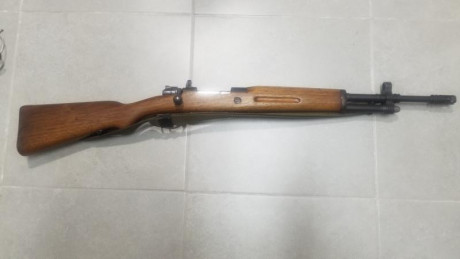 Buenas tardes

Pongo a la venta fusil Santa Barbara FR8 calibre 308 W. En muy buen estado.
El cerrojo 02