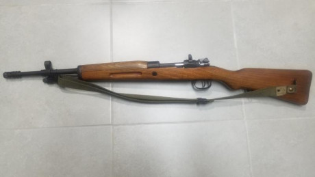 Buenas tardes

Pongo a la venta fusil Santa Barbara FR8 calibre 308 W. En muy buen estado.
El cerrojo 01