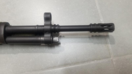 Buenas tardes

Pongo a la venta fusil Santa Barbara FR8 calibre 308 W. En muy buen estado.
El cerrojo 10