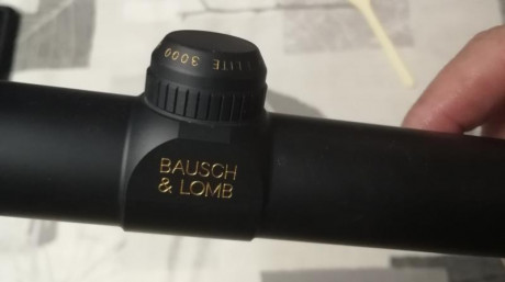 Otro cacharro que me ha salido por un rincón:
Visor Bausch & Lomb (Bushnell para los colegas) 
Elite 02