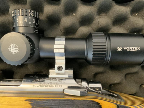 Carabina Kelbly´s Benchrest 22. Acción Swindlehurst.

2 Culatas.

- R.S. Custom
- Kelbly´s

Anillas visor 00