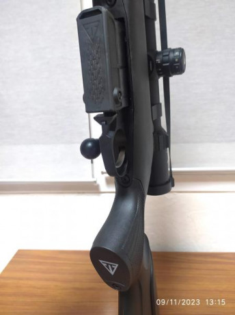 Hola, vendo rifle   TIKKA t3x tactical compact   con  freno de boca  original de tikka. Reestreno. 
  31