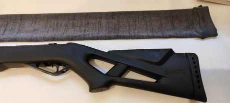 Buenas, quiero sacar del cajón este Gamo Whisper de 5.5mm en sintético con muelle de 24J. Funciona genial, 02