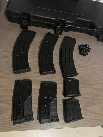 Muy buenas!!
Vendo mi Escopeta semiautomática bullpup Shelby.
El arma esta en perfecto estado ya que la 01