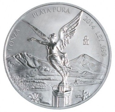 monedas de plata pura bullion, la única en español y del año 2014 que ya tienen valor numismático.
onza.

Entrega 00