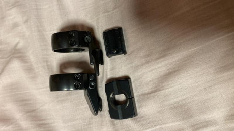 Se venden Monturas y anillas Apel(30mm) desmontables para Sauer. 11