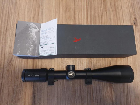 Mira telescópica Kite Optics ksp hd2 2.5-15x56

Ni una sola marca. Está en perfecto estado. 30 años de 02