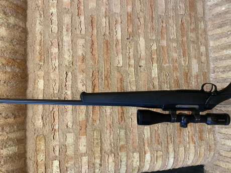 Vendo rifle Sauer 202 sintético en cal. 300 wm.
Con monturas completas originales Isi Mount de 30, cañón 02