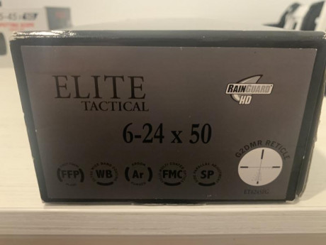 VISOR BUSHNELL ÉLITE TACTICAL. VENDIDO 02
